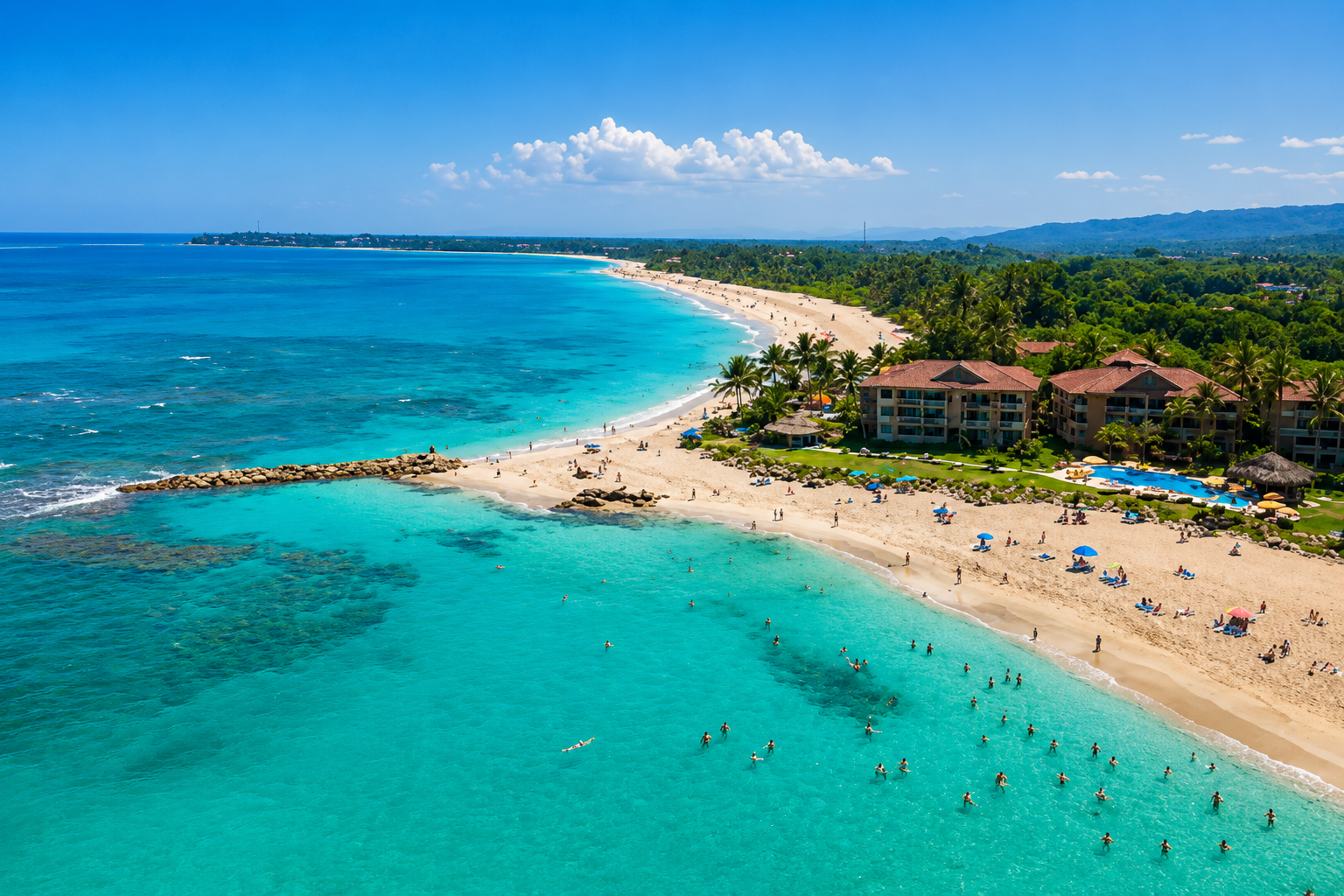 Playa Cabarete en Puerto Plata