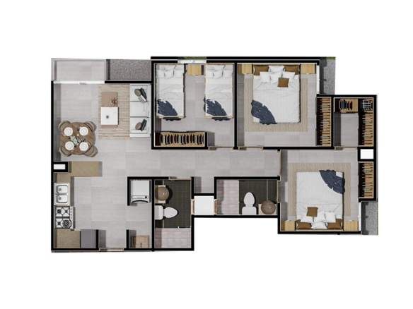 plano-apartamentos-gardens-puerto-plata